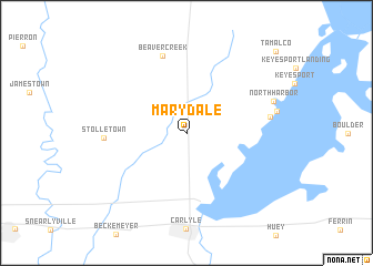 map of Marydale