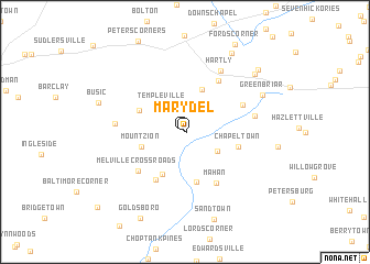 map of Marydel