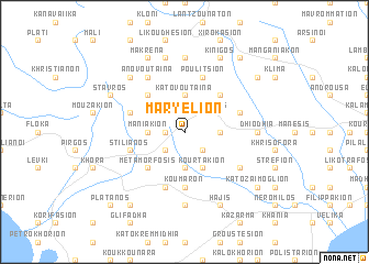 map of Maryélion