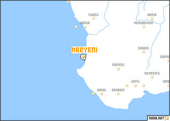 map of Maryeni