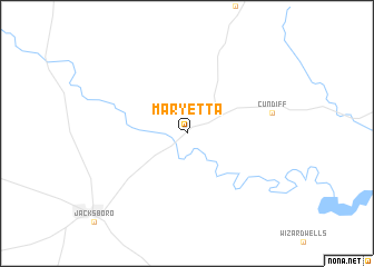 map of Maryetta