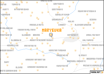 map of Mar\