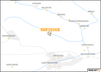 map of Mar\