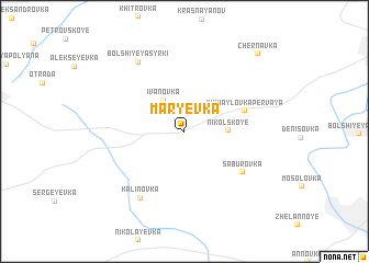 map of Mar\