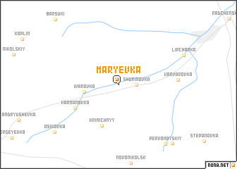 map of Mar\