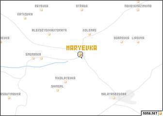 map of Mar\