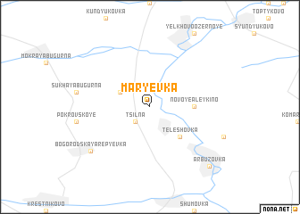 map of Mar\