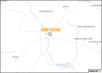 map of Mar\