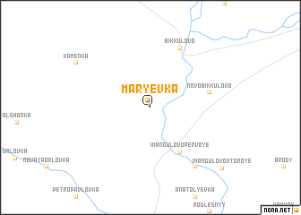 map of Mar\