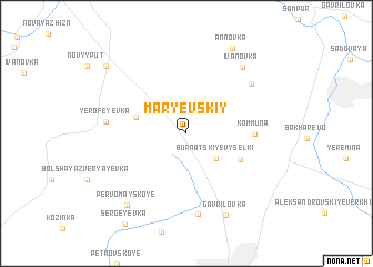 map of Mar\