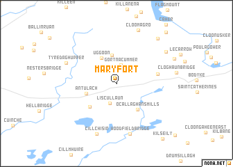 map of Mary Fort
