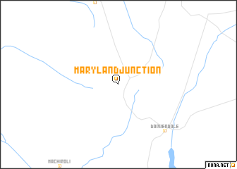 map of Maryland Junction