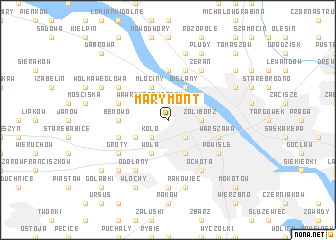 map of Marymont