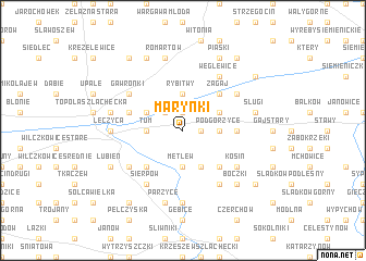 map of Marynki
