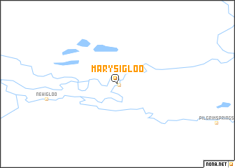 map of Marys Igloo