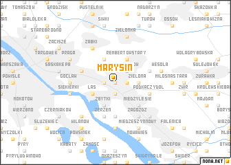 map of Marysin