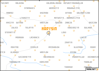 map of Marysin