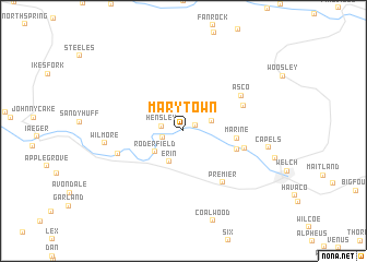 map of Marytown