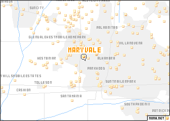 map of Maryvale