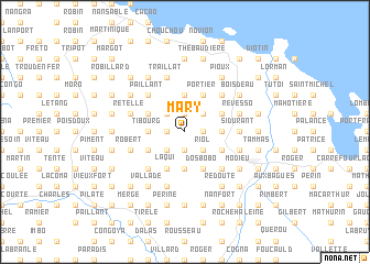 map of Mary