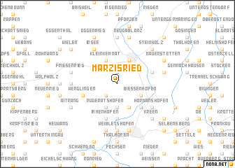 map of Märzisried