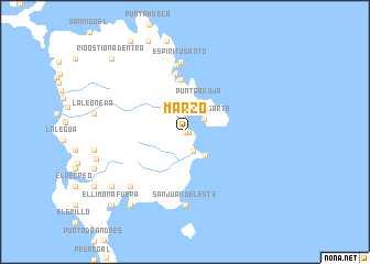 map of Marzo