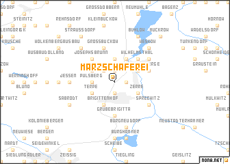 map of Märzschäferei