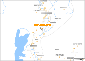 map of Masaagiro