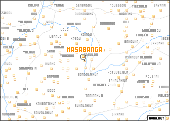map of Masabanga