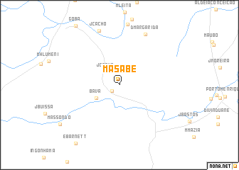map of Masabe