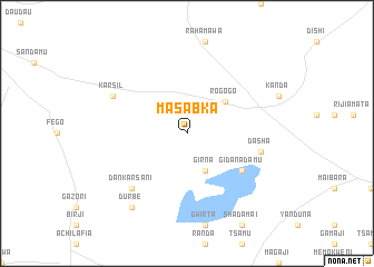 map of Masabka