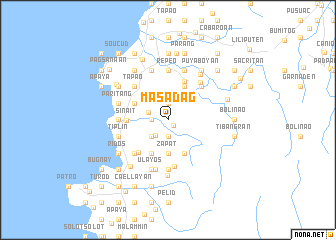 map of Masadag