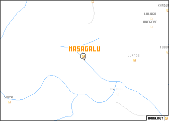 map of Masagalu