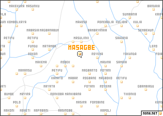 map of Masagbe
