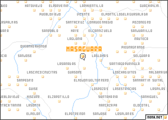 map of Masaguara