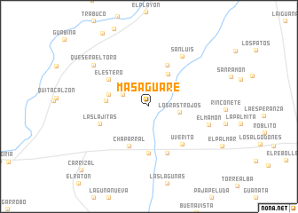 map of Masaguare