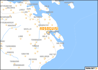 map of Masaguisi