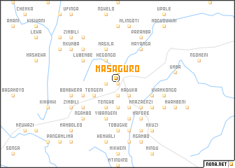 map of Masaguro