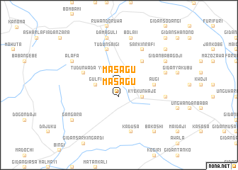 map of Masagu