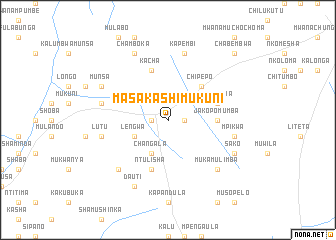 map of Masaka Shimukuni