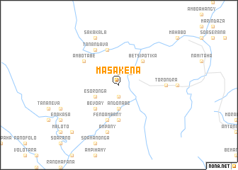 map of Masakena