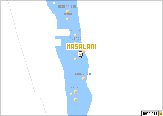 map of Masalani