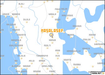 map of Masalasef