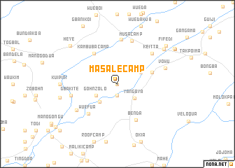 map of Masale Camp