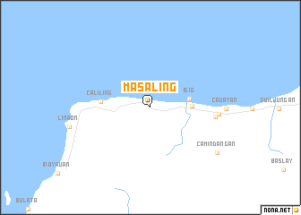 map of Masaling