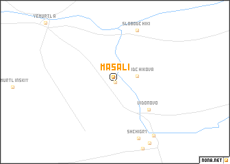 map of Masali