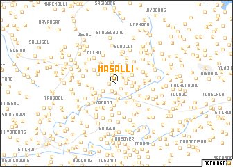 map of Masal-li