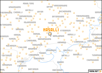 map of Masal-li