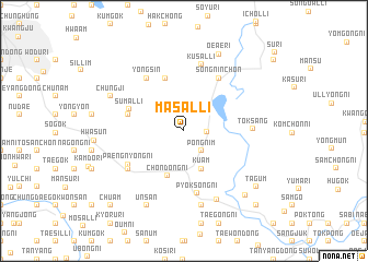 map of Masal-li