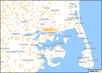 map of Masal-li